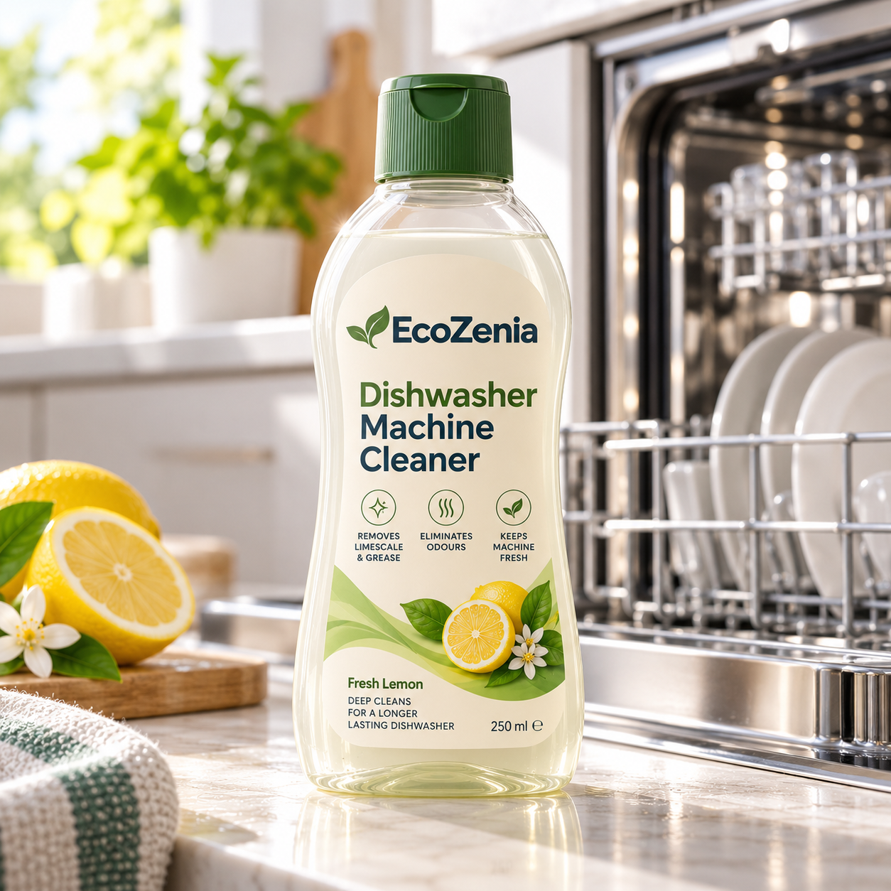 EcoZenia Dishwasher Machine Cleaner