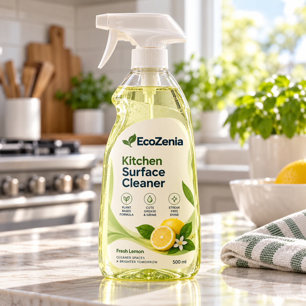 EcoZenia Kitchen Surface Cleaner
